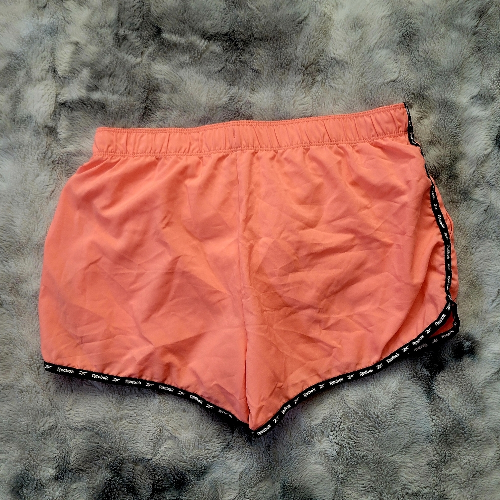 EUC Reebok Small Pink Drawstring Athletic Workout Running Shorts Pull On❤